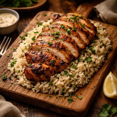 Image of Chicken on Rice