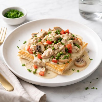 Image of Chicken or Turkey a La King