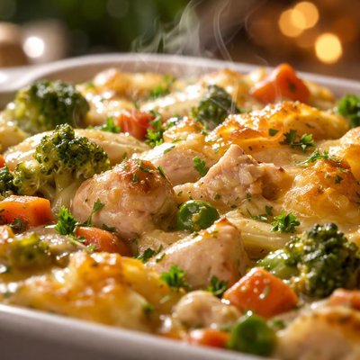 Image of Chicken or Turkey Casserole