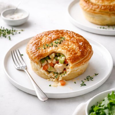 Image of Chicken or Turkey Pot Pies