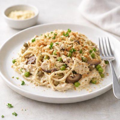 Image of Chicken or Turkey Tetrazzini Casserole