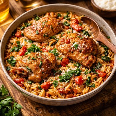 Image of Chicken Orzo
