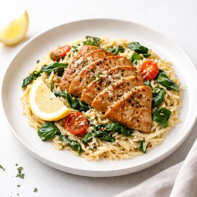 Image of Chicken Orzo Florentine