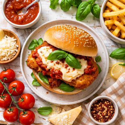 Image of Chicken Parmesan Burger