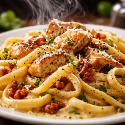 Image of Chicken Pasta Carbonara