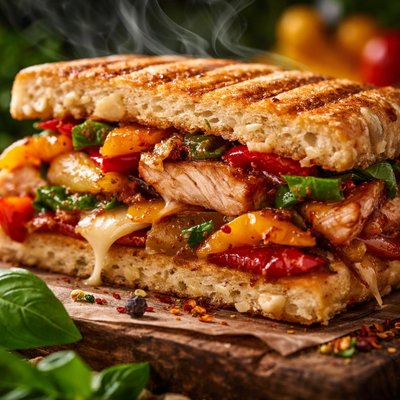 Image of Chicken Pepper Panini