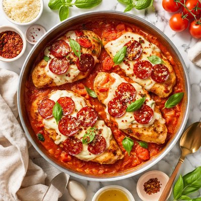 Image of Chicken Pepperoni Delight