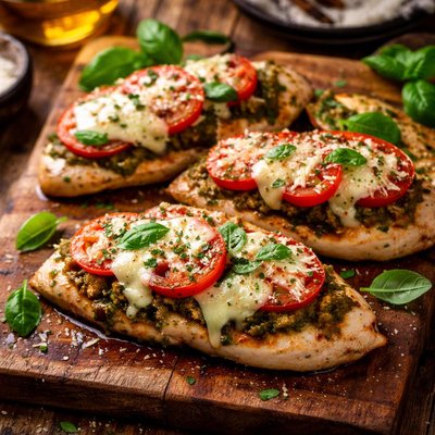 Image of Chicken Pesto Parmesan Non Breaded