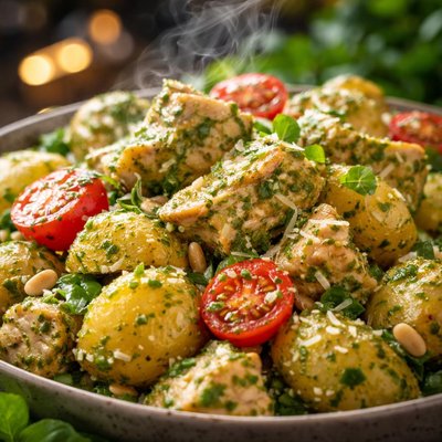 Image of Chicken Pesto Potato Salad 5fix