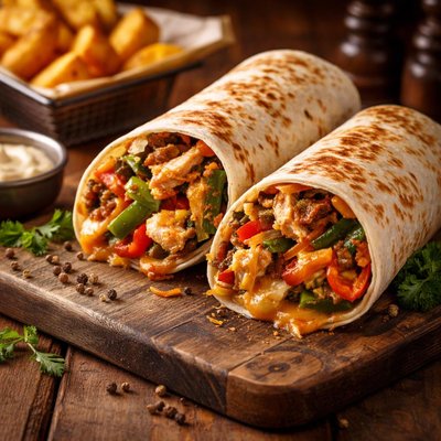 Image of Chicken Philly Cheese Wrap