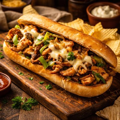Image of Chicken Philly Cheesesteak
