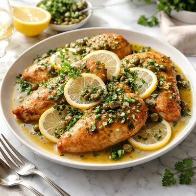 Image of Chicken Piccata Ina Garten