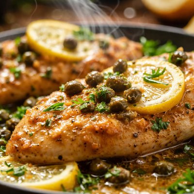 Image of Chicken Piccata Light