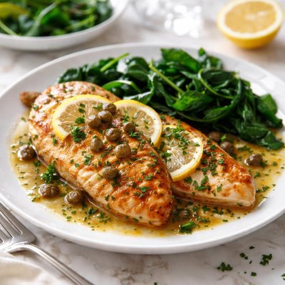 Image of Chicken Piccata South Beach Phase 1