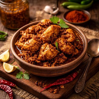 Image of Chicken Pickle Murg Achaar North Indian Punjabi