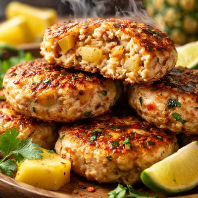 Image of Chicken Pineapple Patties