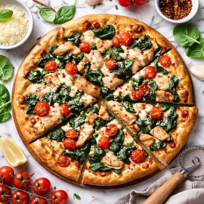 Image of Chicken Pizza Florentine
