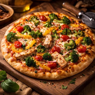 Image of Chicken Pizza Primavera