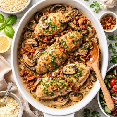 Image of Chicken Portabella Slow Cooker or Oven