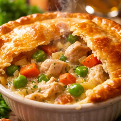 Image of Chicken Pot Pie Pantry Friendly Easy