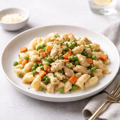 Image of Chicken Pot Pie Pasta 5 Ww Points