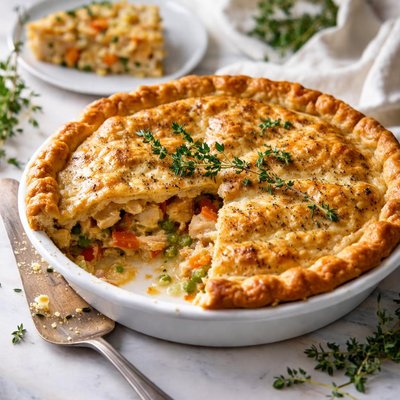 Image of Chicken Pot Pie with Celery Seed Pastry