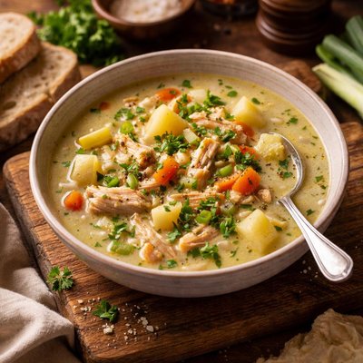 Image of Chicken Potato and Leek Soup