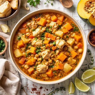 Image of Chicken Pumpkin Stew