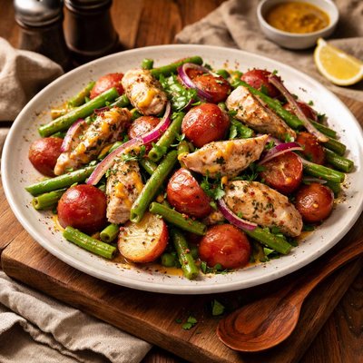 Image of Chicken Red Potato and Green Bean Salad