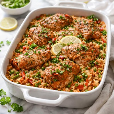 Image of Chicken Rice Bake