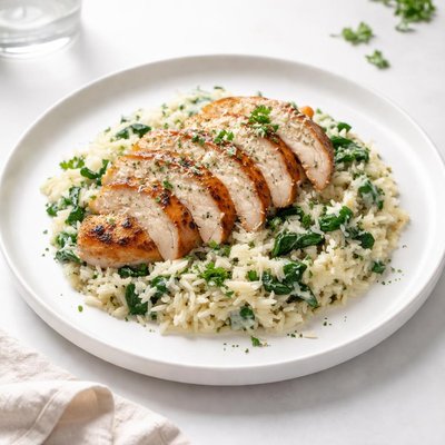 Image of Chicken Rice Florentine