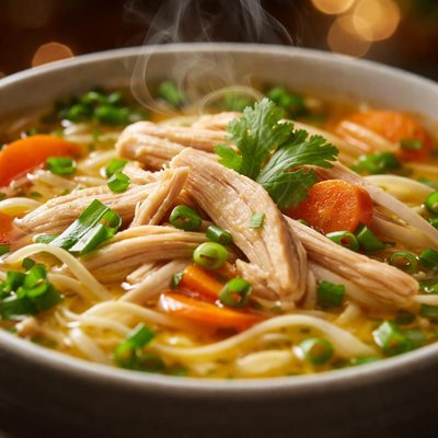 Image of Chicken Rice or Noodle Soup