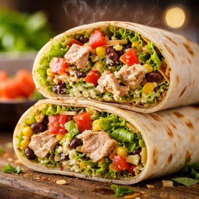Image of Chicken Salad Burritos