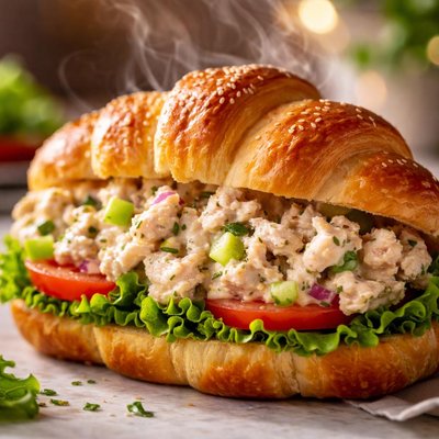 Image of Chicken Salad Croissant Sandwich