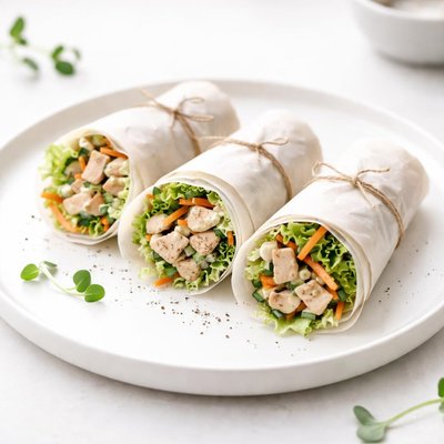Image of Chicken Salad Parchment Scrolls