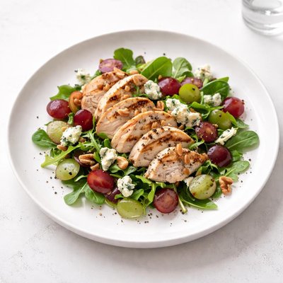 Image of Chicken Salad with Blue Cheese and Grapes