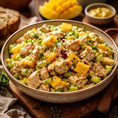Image of Chicken Salad with Dijon and Mango