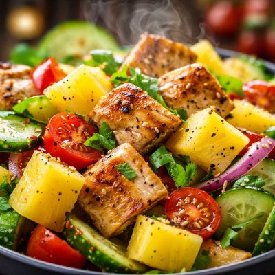 Image of Chicken Salad with Pineapple