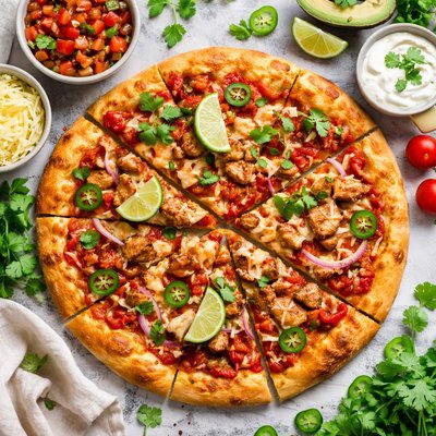 Image of Chicken Salsa Pizza