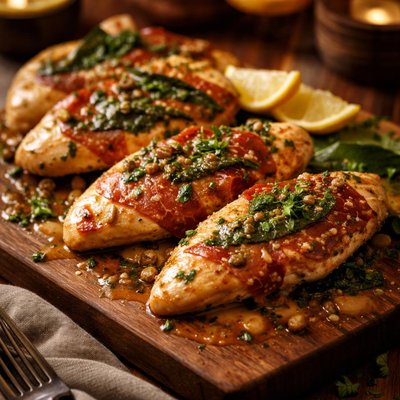Image of Chicken Saltimbocca Aka Chicken