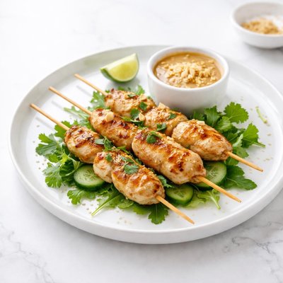 Image of Chicken Satay Skewers