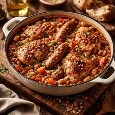 Image of Chicken Sausage Cassoulet