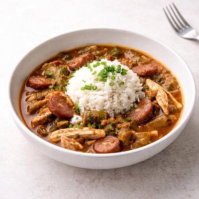 Image of Chicken Sausage Gumbo