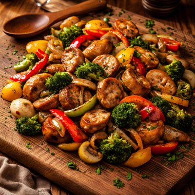 Image of Chicken Sausage Stir Fry