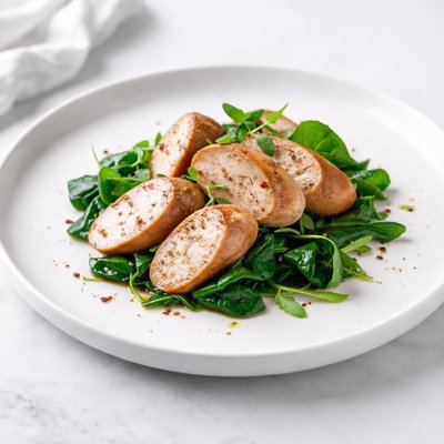 Image of Chicken Sausage with Spinach