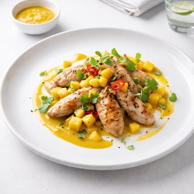 Image of Chicken Saute with Mango Sauce