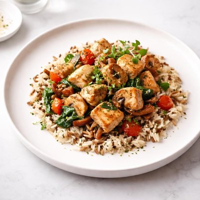 Image of Chicken Saute with Wild Rice