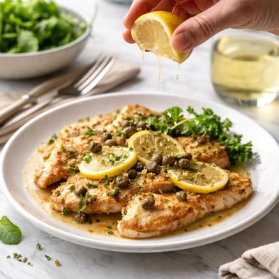 Image of Chicken Scaloppine with a Squeeze