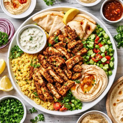 Image of Chicken Shwarma Chawarma Lahme