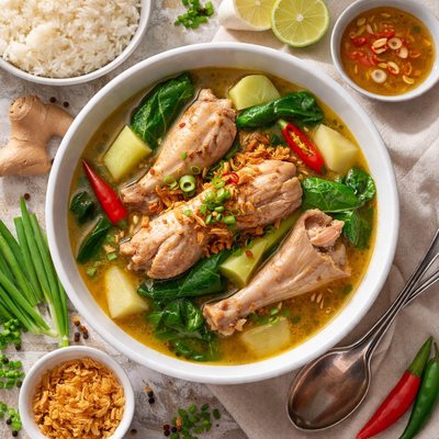 Image of Chicken Soup Philippine Style